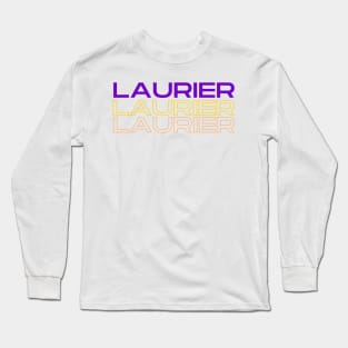 Laurier Laurier Laurier Long Sleeve T-Shirt